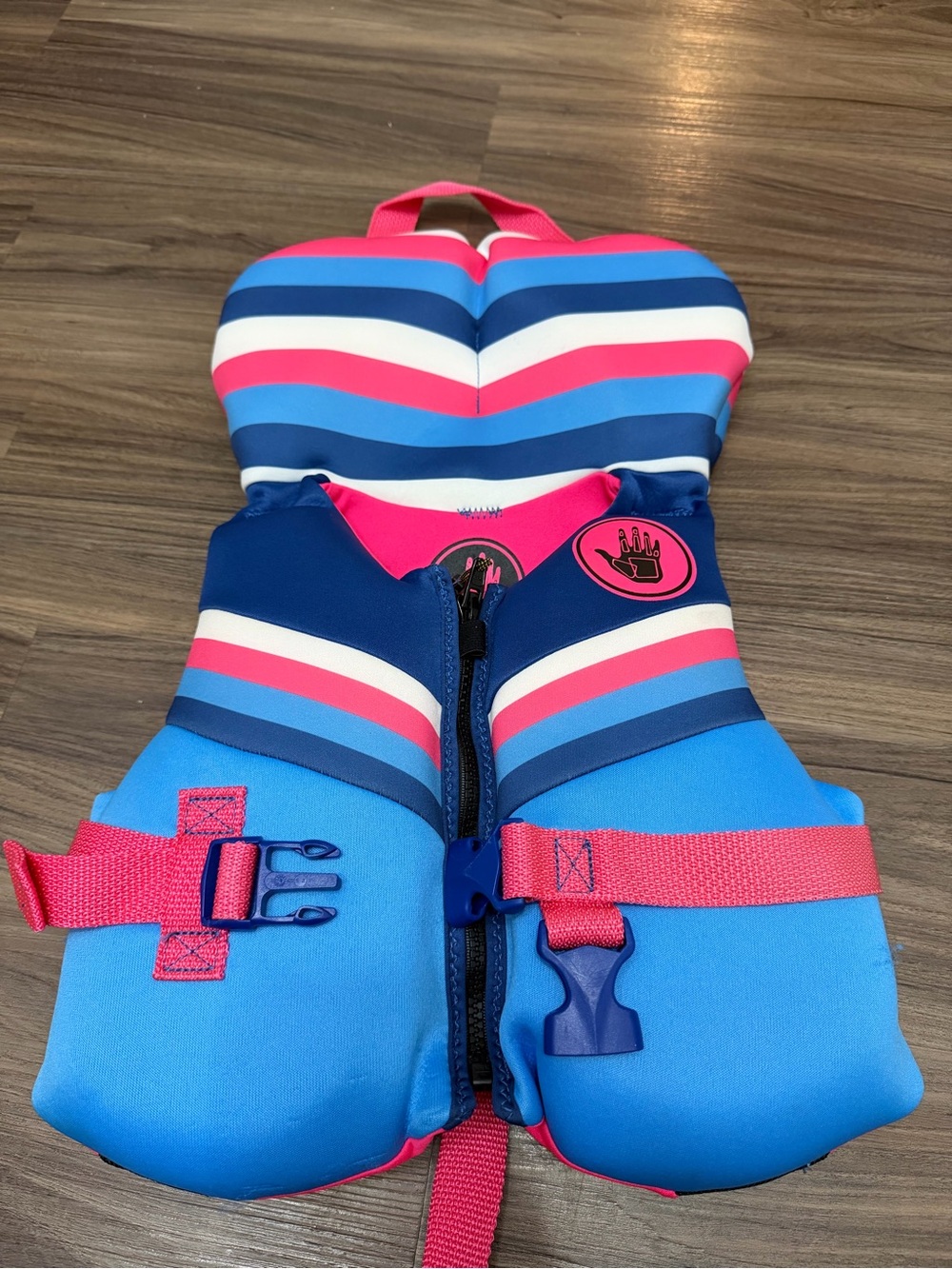 Body Glove Infant Evoprene PFD Life Jacket To 30 lbs USCG Approved Pink Blue